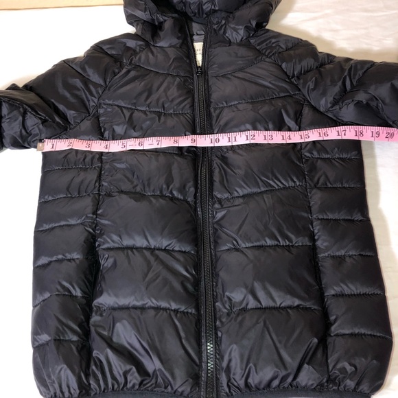 Forever 21 Hooded Puffer Jacket, Black, NWOT, pet/smoke free home - Picture 10 of 12